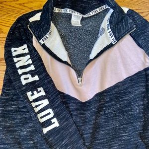 Pink by Victoria’s Secret Quarter Zip